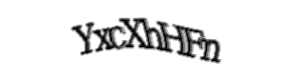 Security check image, please type the characters shown